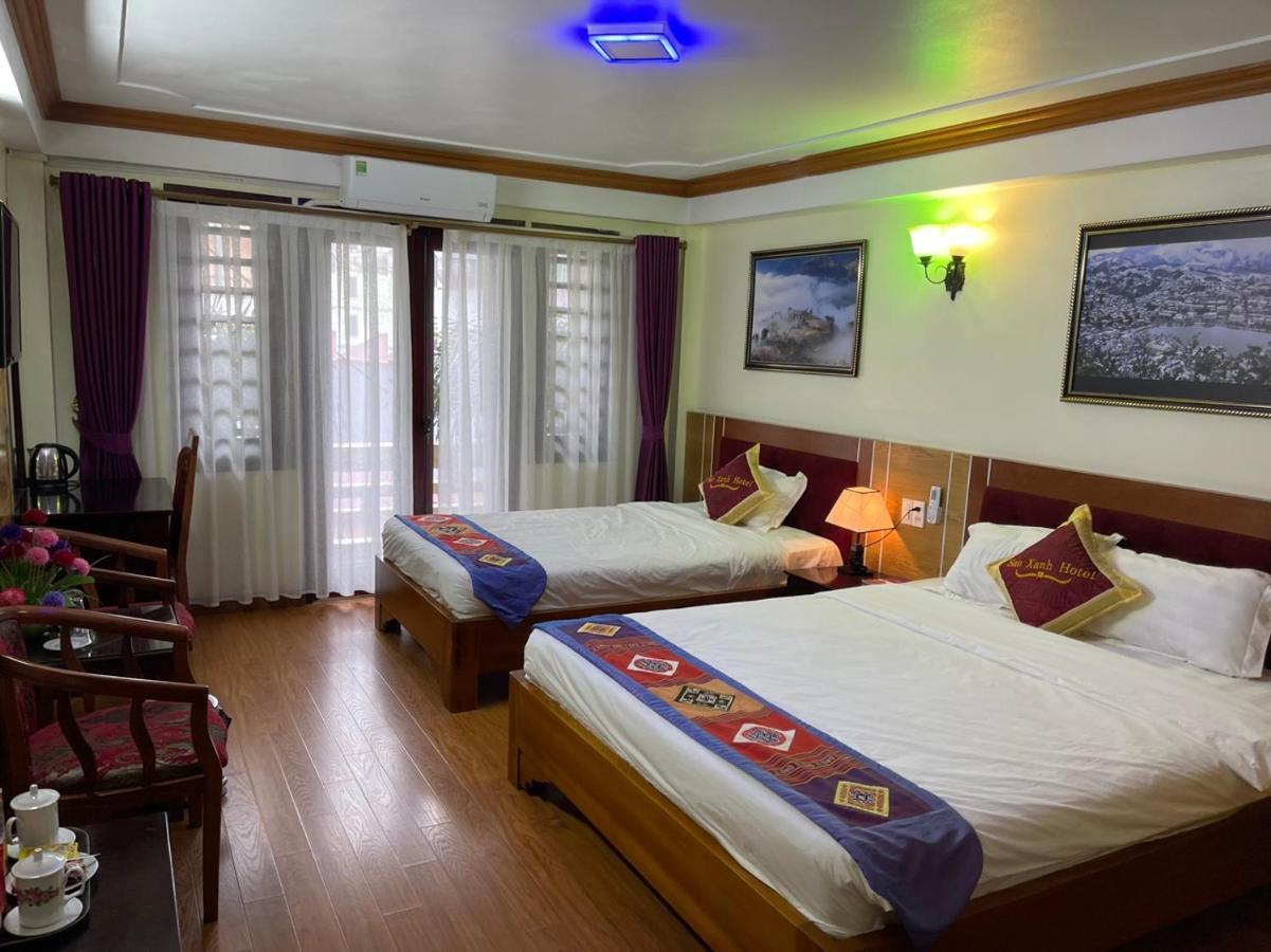 Hotel Sao Xanh Sapa Exterior foto