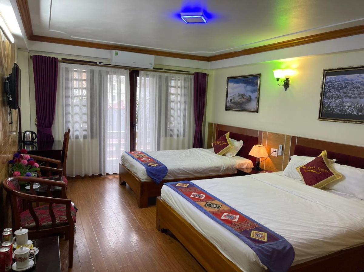 Hotel Sao Xanh Sapa Exterior foto