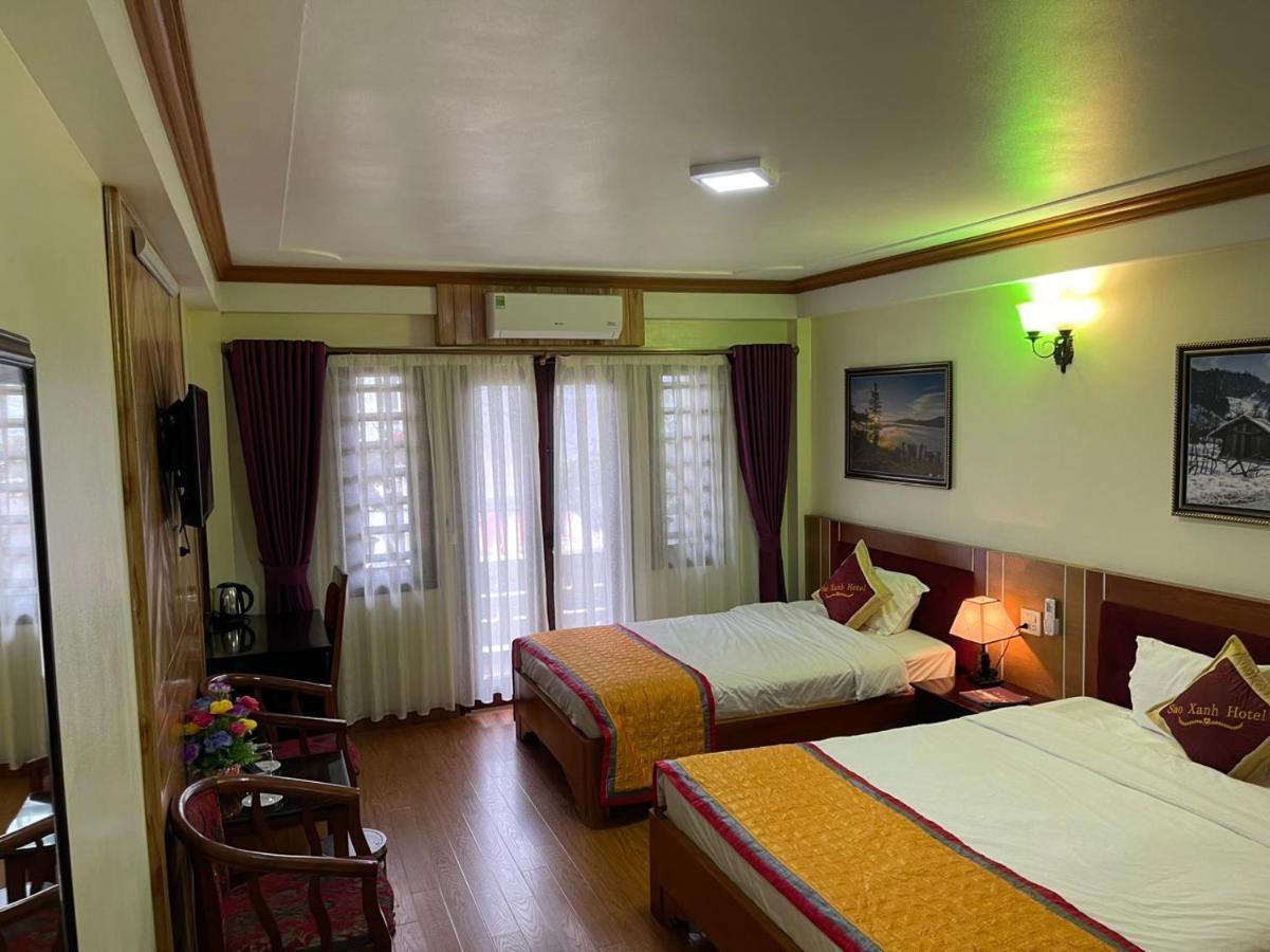 Hotel Sao Xanh Sapa Exterior foto