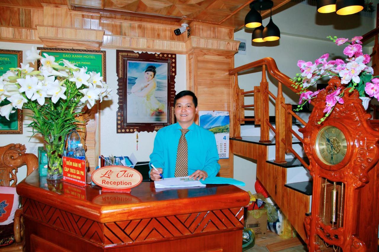 Hotel Sao Xanh Sapa Exterior foto